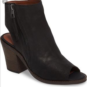 Lucky Brand Terrie Peep Toe Bootie